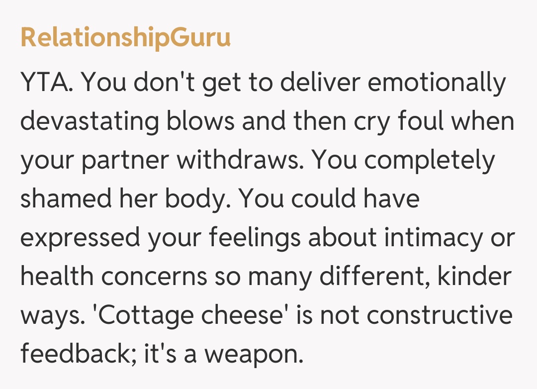 Comentariu de la RelationshipGuru