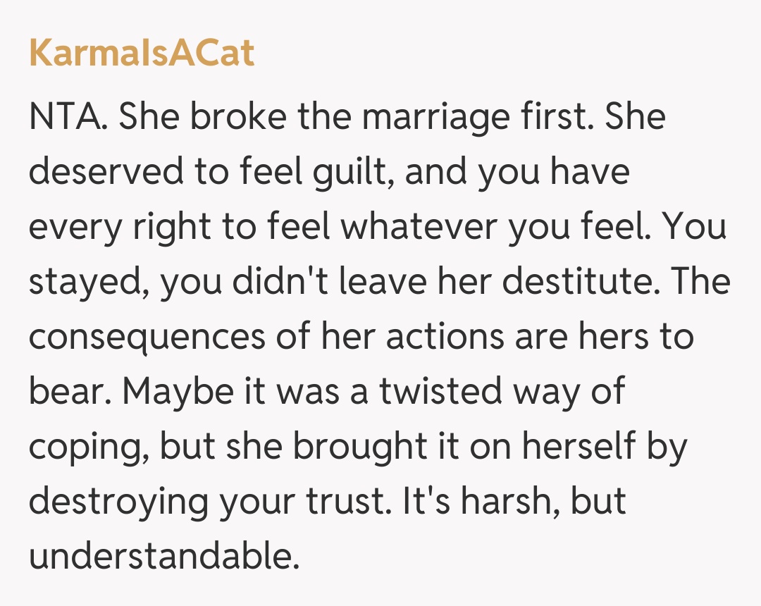 Comentariu de la KarmaIsACat