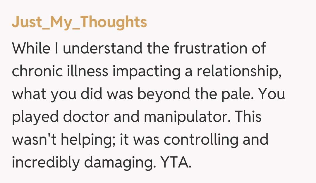 Comentariu de la Just_My_Thoughts