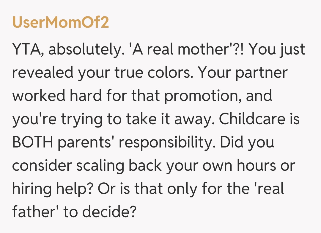 Comentariu de la UserMomOf2