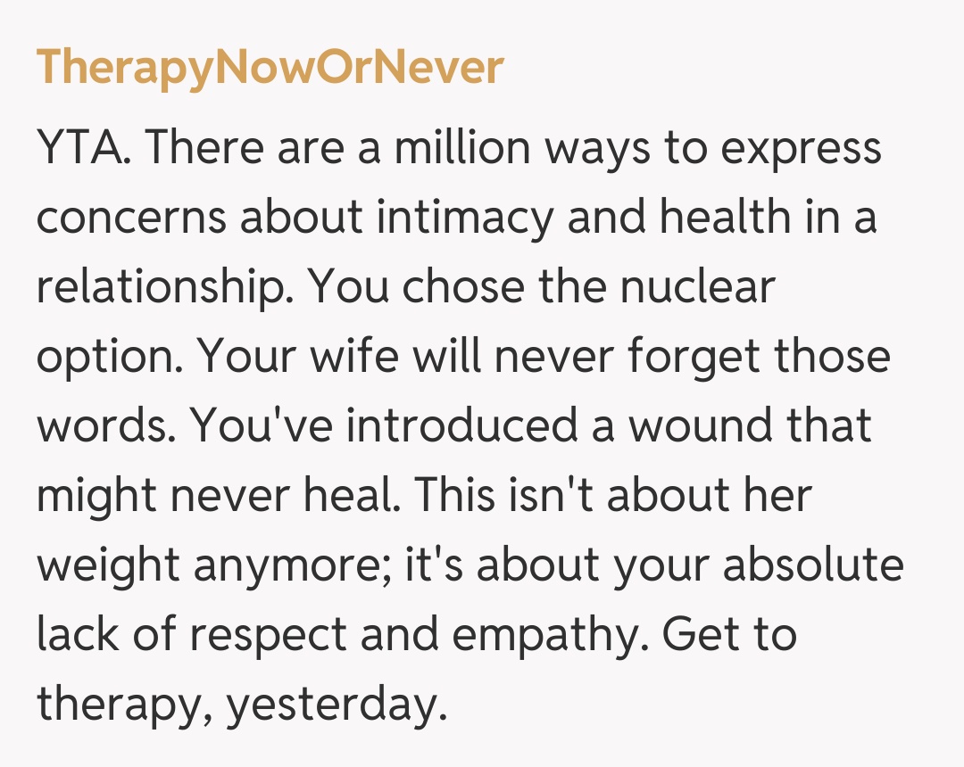 Comentariu de la TherapyNowOrNever