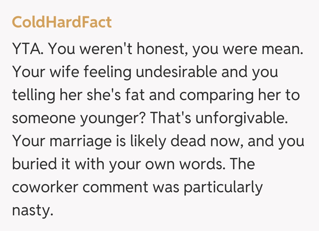 Comentariu de la ColdHardFact