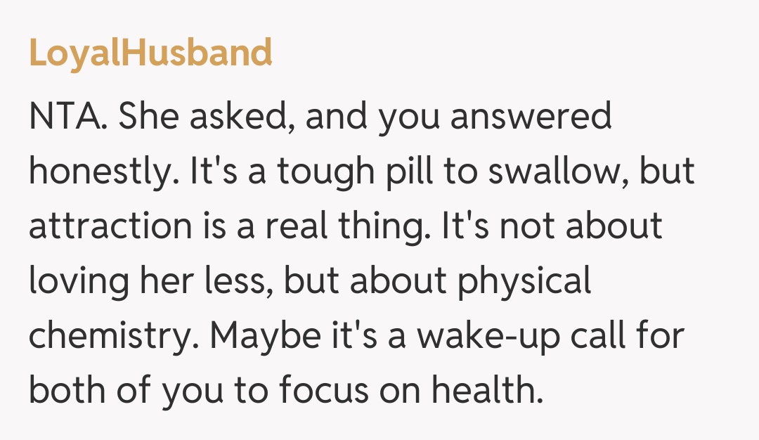 Comentariu de la LoyalHusband