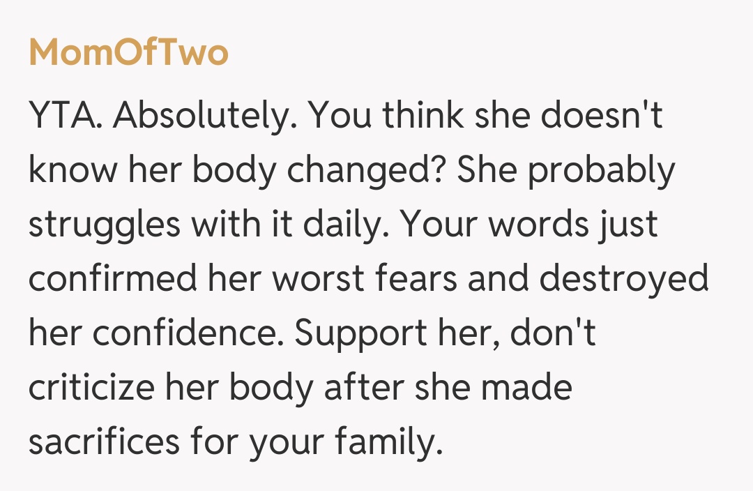 Comentariu de la MomOfTwo