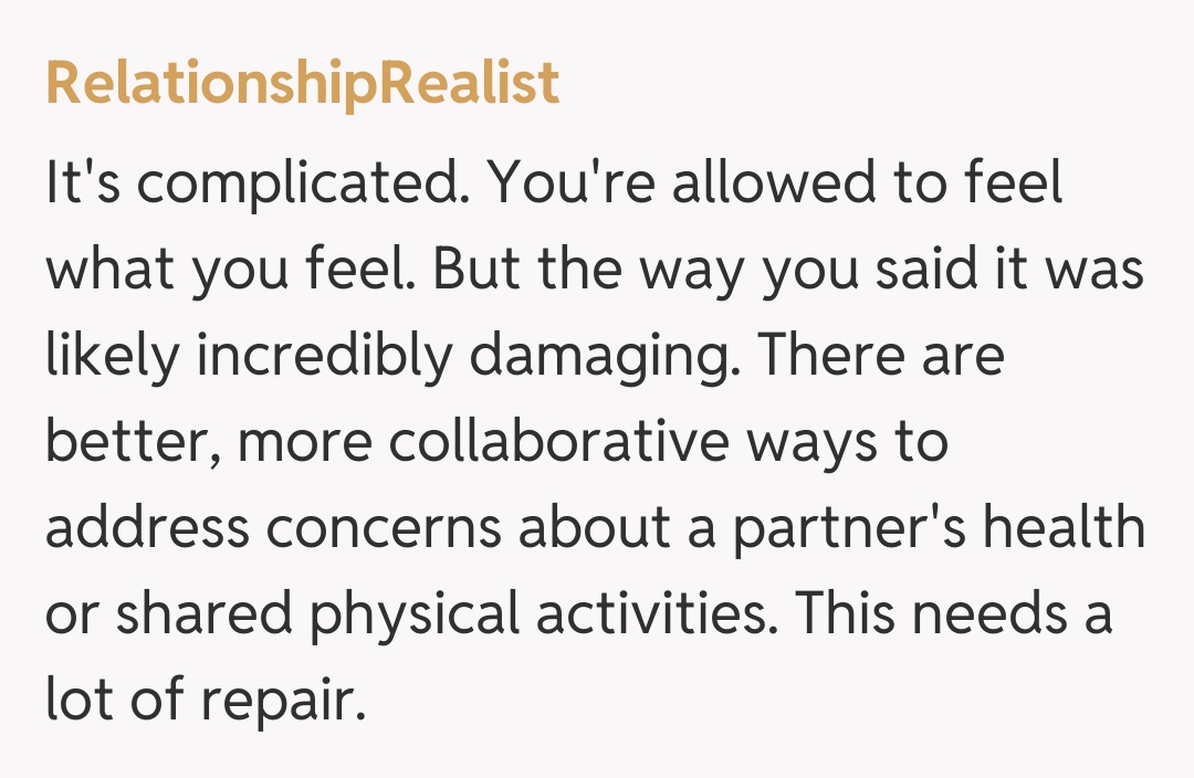 Comentariu de la RelationshipRealist