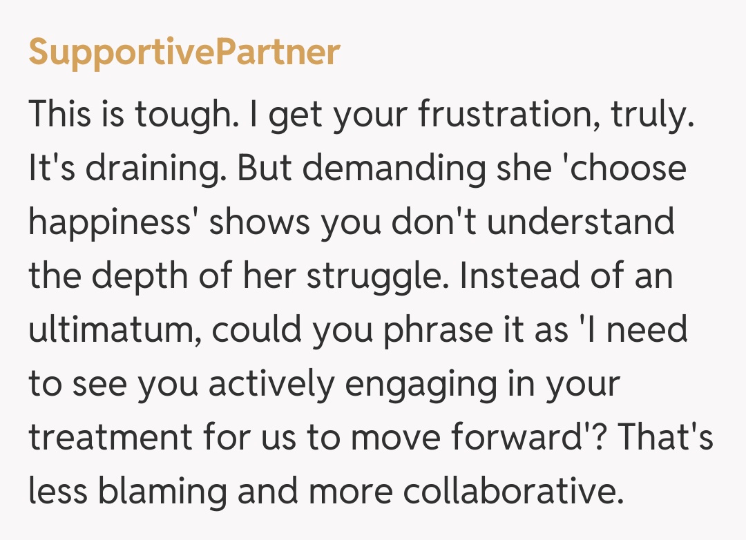 Comentariu de la SupportivePartner