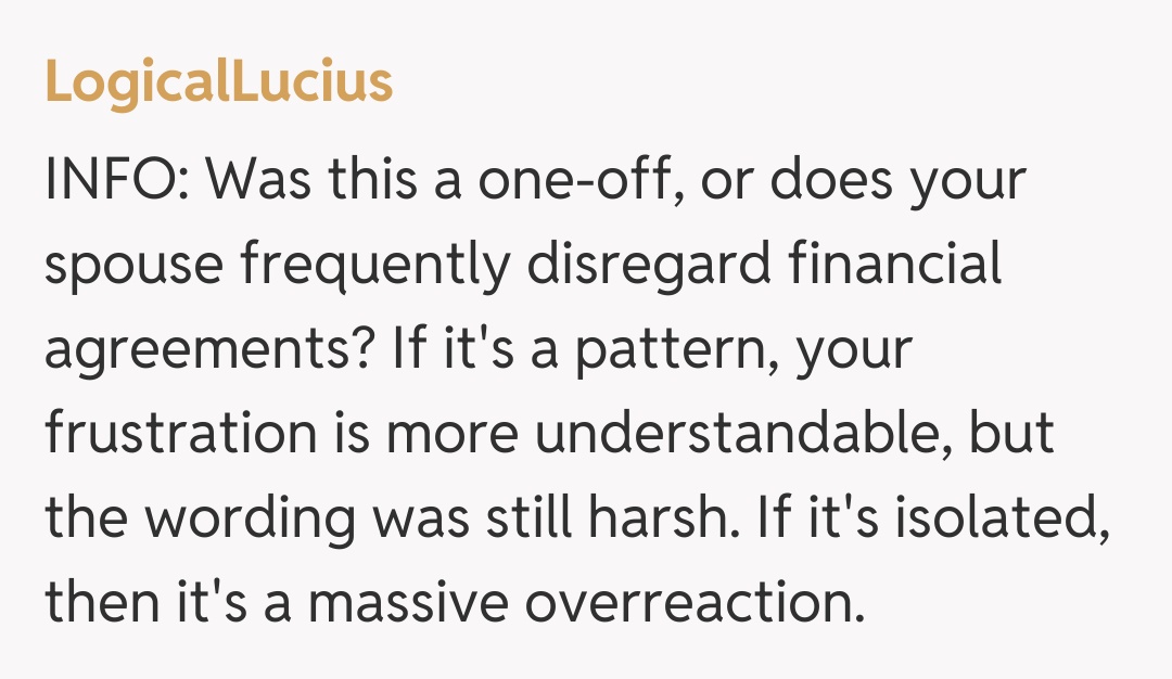 Comentariu de la LogicalLucius