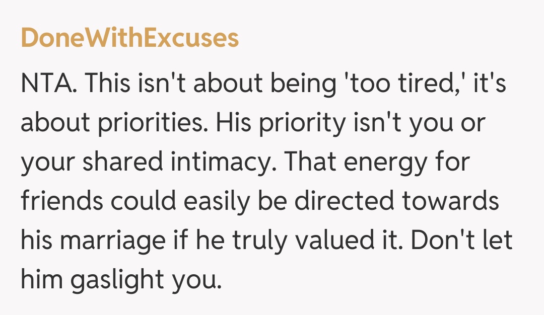 Comentariu de la DoneWithExcuses