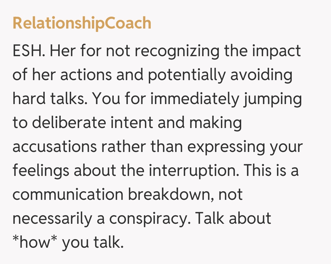 Comentariu de la RelationshipCoach