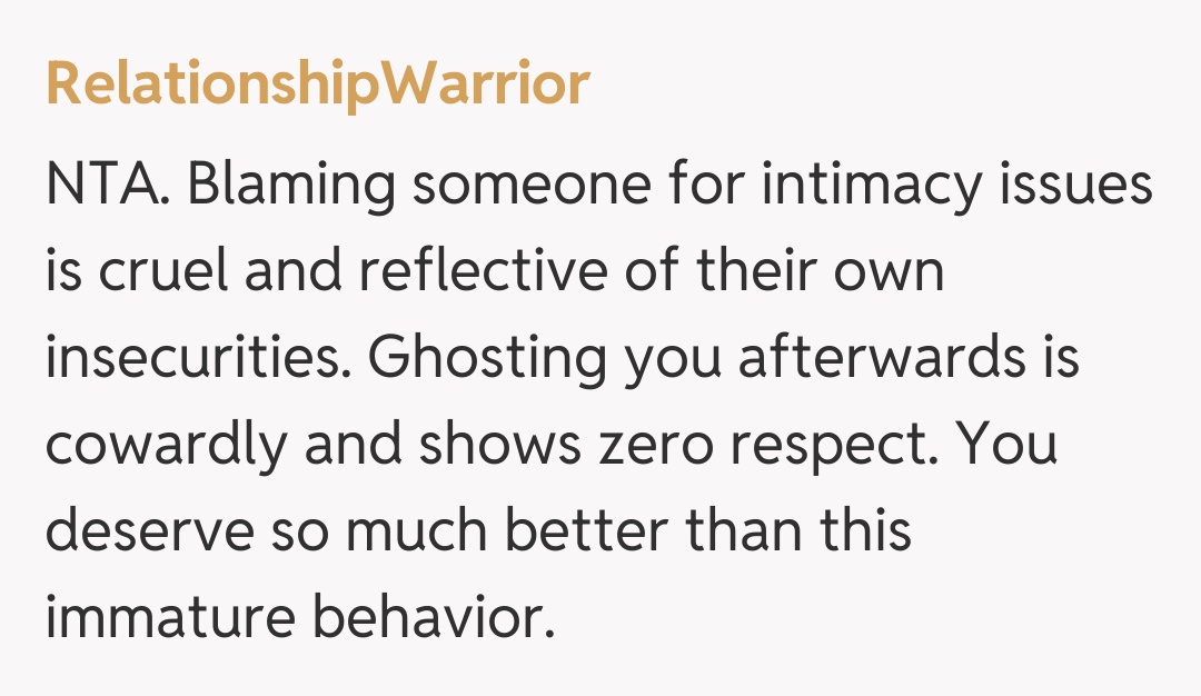 Comentariu de la RelationshipWarrior