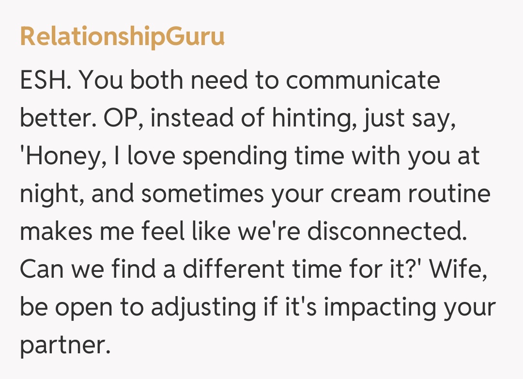 Comentariu de la RelationshipGuru