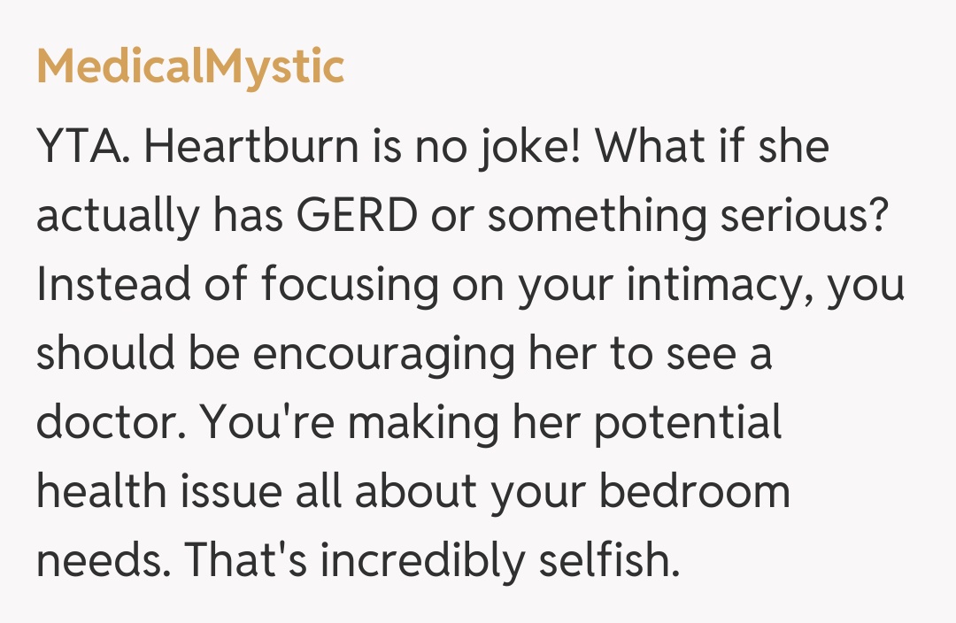 Comentariu de la MedicalMystic