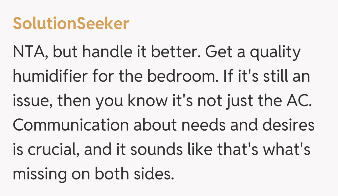 Comentariu de la SolutionSeeker