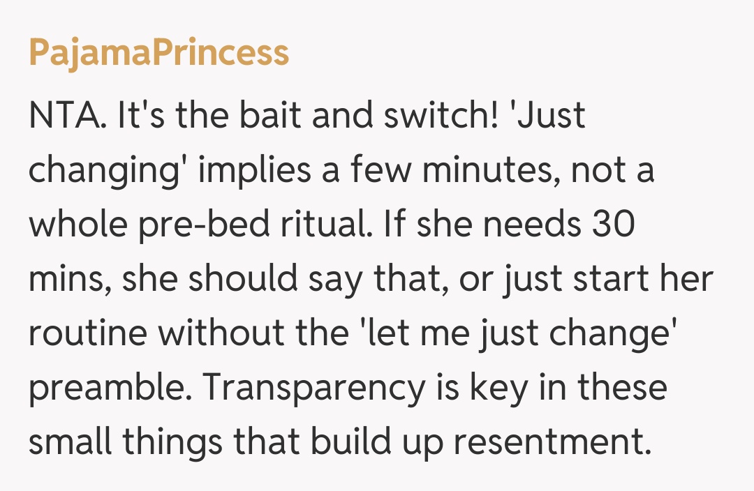 Comentariu de la PajamaPrincess