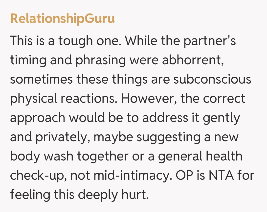 Comentariu de la RelationshipGuru