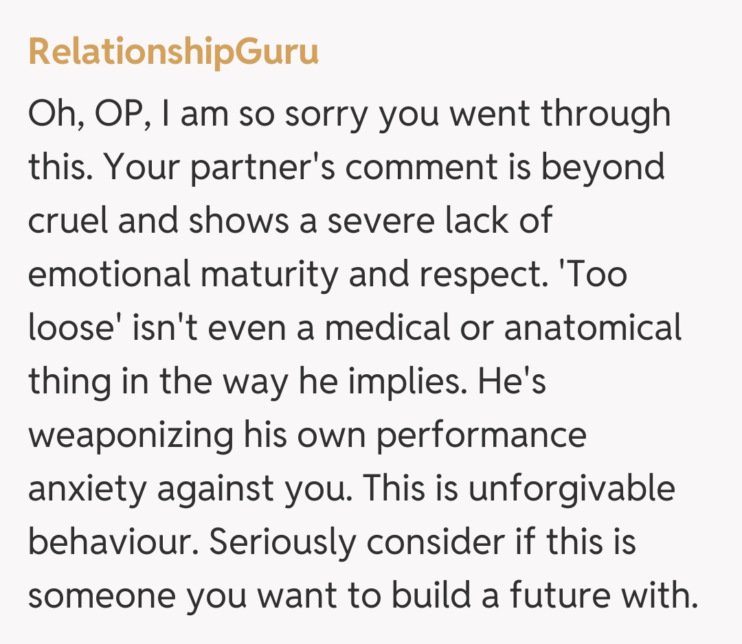 Comentariu de la RelationshipGuru
