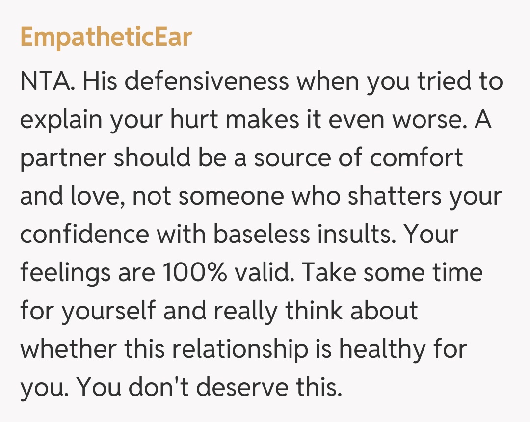 Comentariu de la EmpatheticEar