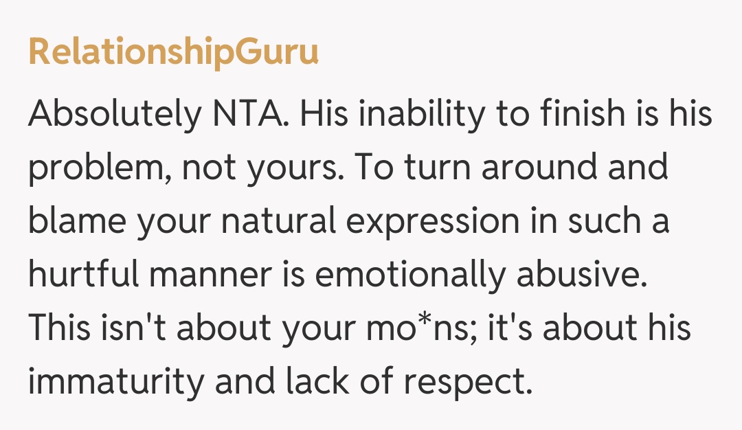 Comentariu de la RelationshipGuru