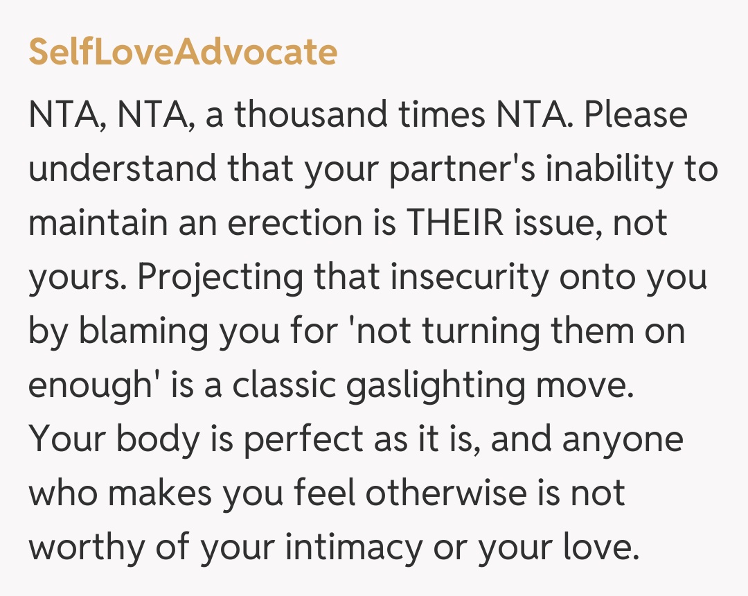 Comentariu de la SelfLoveAdvocate