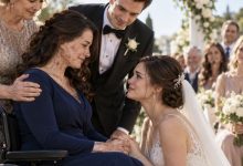 Photo of My Sister Hid Me at the Back of Her Wedding Because of My Scars — Then the Groom’s Mother Stood Up and Said Five Words